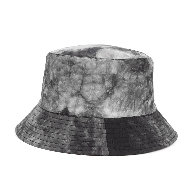 Bucket Hat Fishing Cap Cotton Print Fisherman Hat Men's and Women's Ethnic Style Sun Hat