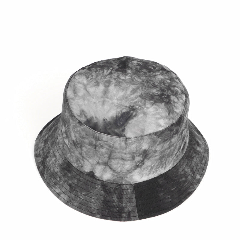 Bucket Hat Fishing Cap Cotton Print Fisherman Hat Men's and Women's Ethnic Style Sun Hat