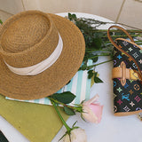 Summer Hats New Sun Protection Beach Flat Eaves Cap