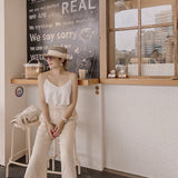 Straw Hat Hat Female Spring and Summer Straw Hat Beach Hat