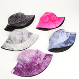 Bucket Hat Fishing Cap Cotton Print Fisherman Hat Men's and Women's Ethnic Style Sun Hat