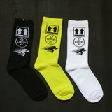 Off White Socks Athletic Socks Ow Street Hip-Hop Mid-Calf Socks Cotton Men and Women