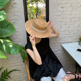 Summer Hats New Sun Protection Beach Flat Eaves Cap