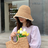 Summer Hats Lace Straw Hat for Women Summer