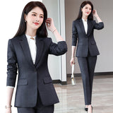 Interview Suit Women's Jacket Women's Slim Mid-Length