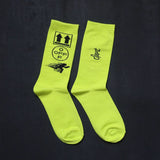 Off White Socks Athletic Socks Ow Street Hip-Hop Mid-Calf Socks Cotton Men and Women
