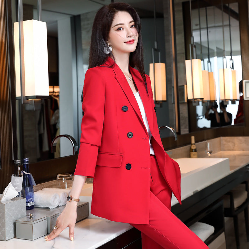 Interview Suit Women Suit Fall Coat Set
