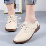 Women's Black Dress Shoes Leather Shoes Women's Shoes Spring