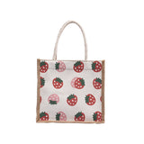 Strawberry Bags Fashion Women's Bag Cute Lunch Box Bags