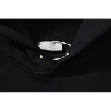 Kanye West Sunday Service Hoodie Panther Printing Plus Velvet Loose-Fitting Hoodie