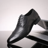 Men's Dress Shoes Classic Leather Oxfords Casual Cushioned Loafer Shoes Formal Leather Shoes Men's Shoes Leather Shoes
