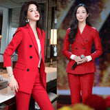 Interview Suit Women Suit Fall Coat Set