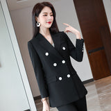 Interview Suit Women Suit Fall Coat Set