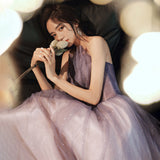 Mauve Dress Bridesmaid Dress Winter Purple Women