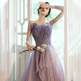 Mauve Dress Bridesmaid Dress Winter Purple Women