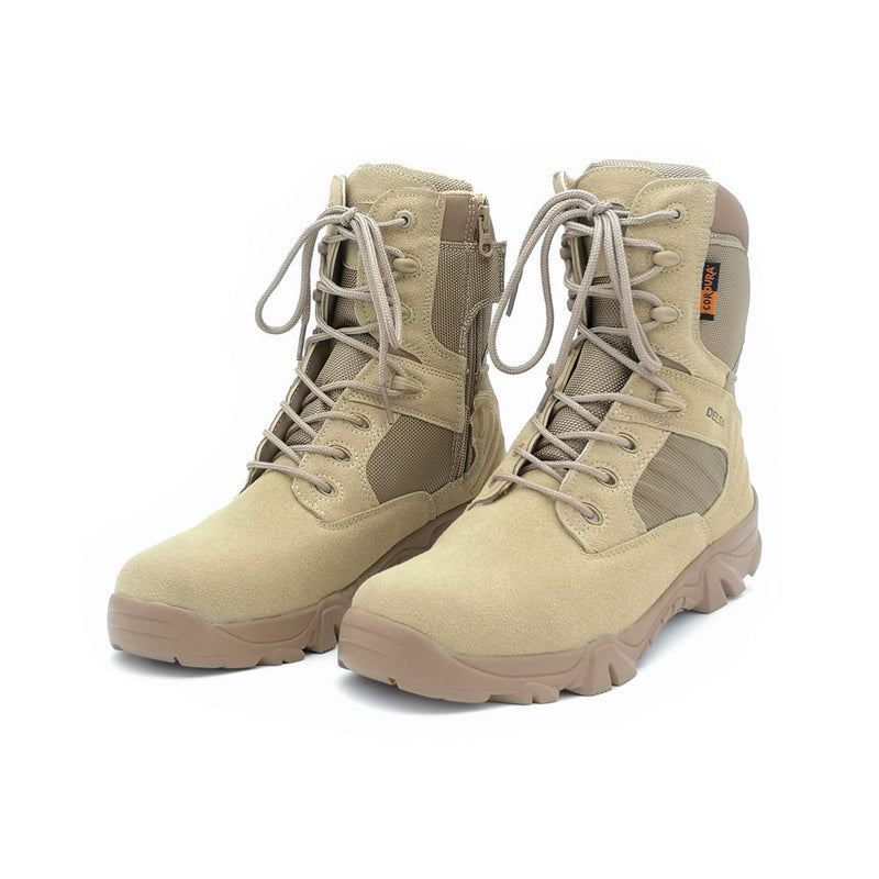 Hiking Shoes Mountaineering Battlefield Tactical Shoes High-Top Desert Combat Boots Delta Tactics Combat Army Boots