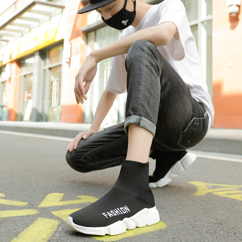 Unisex Balenciaga Clunky Sneaker   Men's Slip on Sock Shoes High Top Sports Men's Shoes plus Size Balenciaga Sneakers