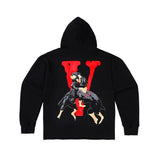 Vlone Hoodie Sweater Men'S And Women'S Hoodies Bucket Printed Oversize Hip Hop Hooded Sweater