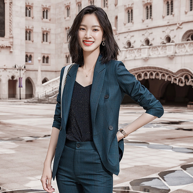 Interview Suit Women Autumn and Winter Suit Formal Wear