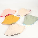 Bucket Hat Fishing Cap Cotton Print Fisherman Hat Bucket Hat Men and Women Colorful Sun Hat