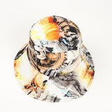 Bucket Hat Fishing Cap Cotton Print Fisherman Hat Cartoon Print Fashion Sun-Proof Sun Protection