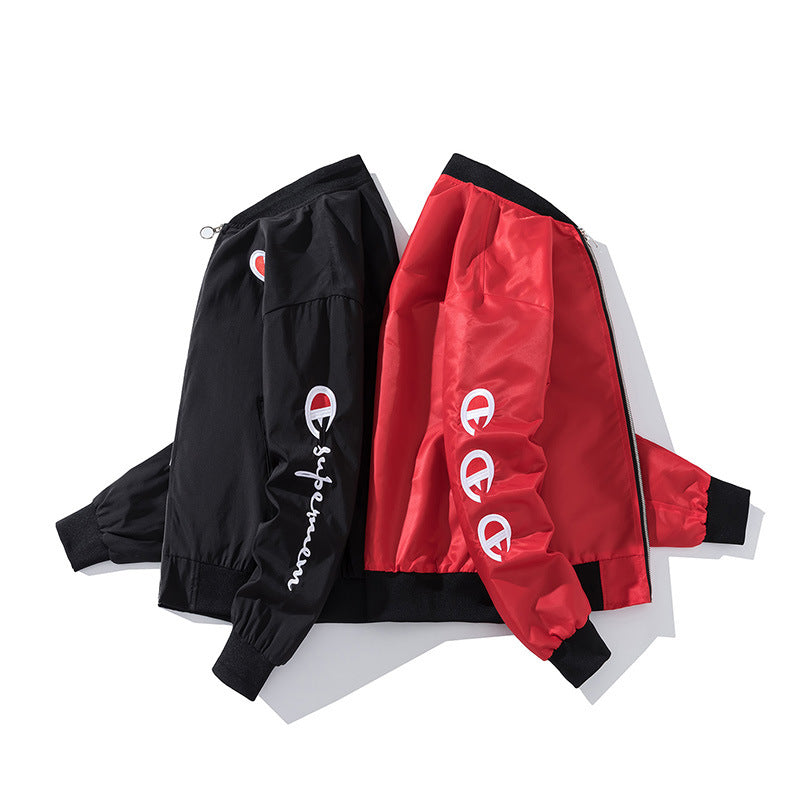 Varsity Jacket Men'S Autumn And Winter Jacket
