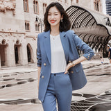 Interview Suit Women Autumn Suit Suit Female Spring and Autumn Two Piece Set