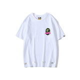 Bathing Ape T Shirt Summer Men's and Women's Short-Sleeved Top