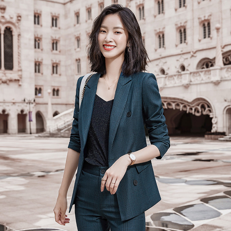 Interview Suit Women Autumn and Winter Suit Formal Wear