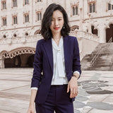 Interview Suit Women Suit Female Fall Winter Fashion Career
