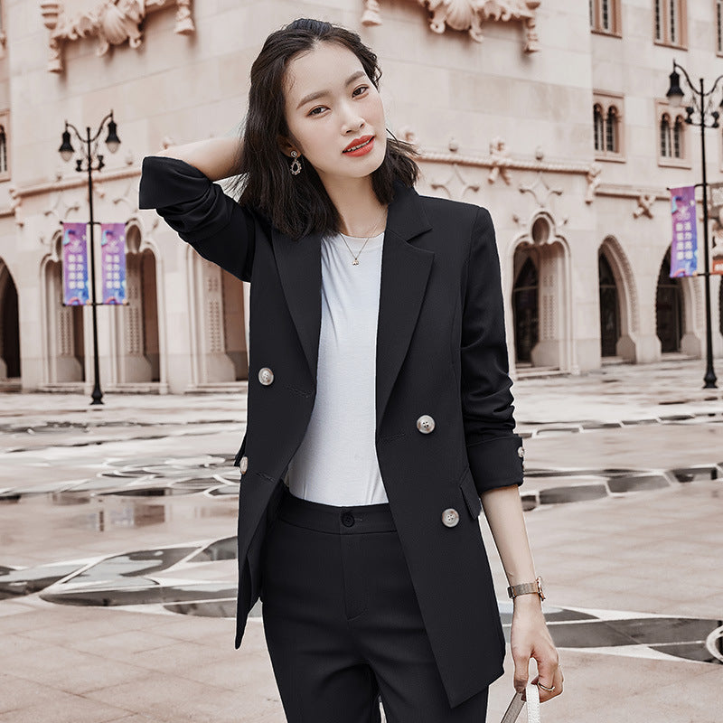 Interview Suit Women Autumn Suit Suit Female Spring and Autumn Two Piece Set