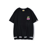 Bathing Ape T Shirt Summer Men's and Women's Short-Sleeved Top