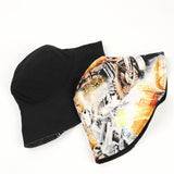 Bucket Hat Fishing Cap Cotton Print Fisherman Hat Cartoon Print Fashion Sun-Proof Sun Protection