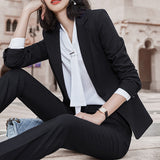 Interview Suit Women Suit Female Fall Winter Fashion Career