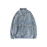 Men Denim Jackets Spring and Autumn Denim Jacket Men's Jacket Coat