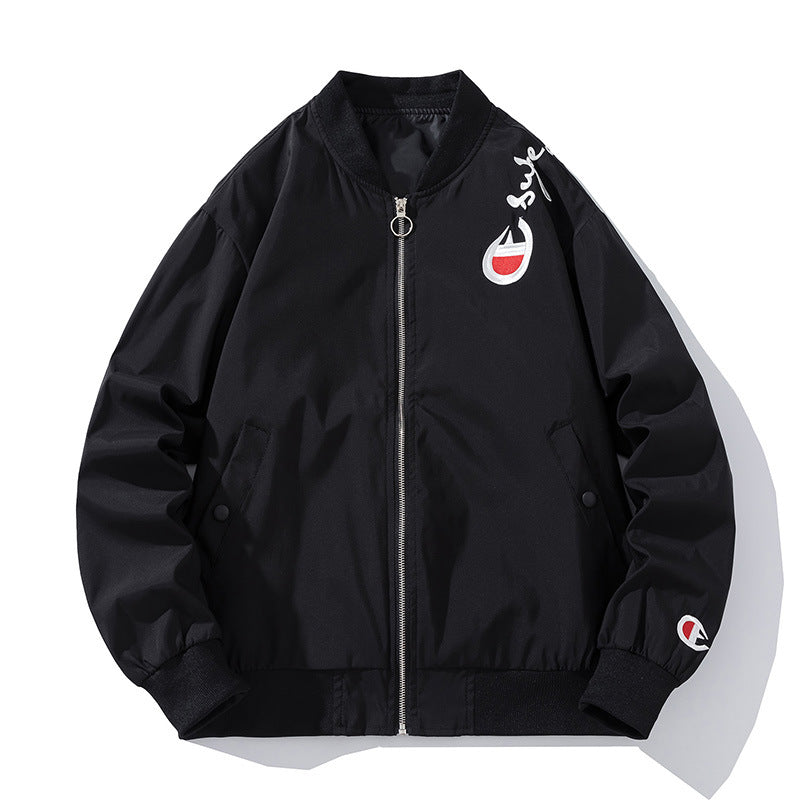 Varsity Jacket Men'S Autumn Baseball Uniform Women'S Jacket