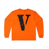 Vlone Sweatshirt Men'S And Women'S Long Sleeves Tshirt Bottoming Top