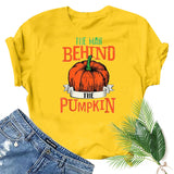 Halloween Costumes Smiley Printed Short-Sleeved T-shirt