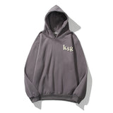 You Must Be Born Again Hoodie Graffiti Loose Hooded Fleece Pullover