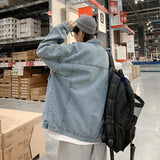 Men Denim Jackets Spring and Autumn Denim Jacket Men's Jacket Coat