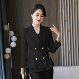 Interview Suit Women Suit Women's Autumn and Winter Work Clothes