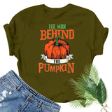 Halloween Costumes Smiley Printed Short-Sleeved T-shirt