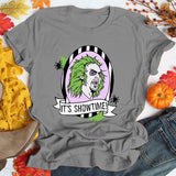 Halloween Costumes Pattern Printed Short-Sleeved T-shirt