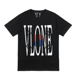Vlone Mexico Friends Shirt Summer Statue T-Shirt Women'S Men'S And Women'S Short Sleeve