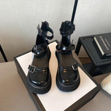 Platform Heels for Women High Heel Flat Sandal Boots