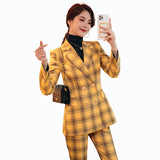 Interview Suit Women's Suit Jacket Women's Fall Slim Fit Long Sleeve