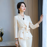 Interview Suit Women Suit Women's Autumn and Winter Work Clothes