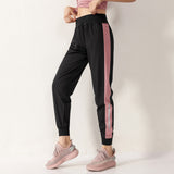 Sweat Wicking Pants Sweatpants Loose-Fit Tappered Trousers High Waist Workout Yoga Pants