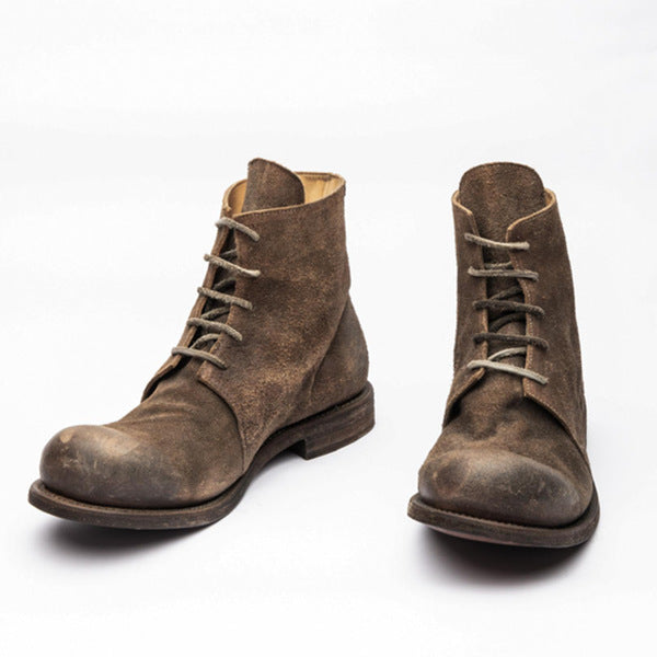 Western Shoes Retro Boys Boys Casual Short Tube Winter Boots