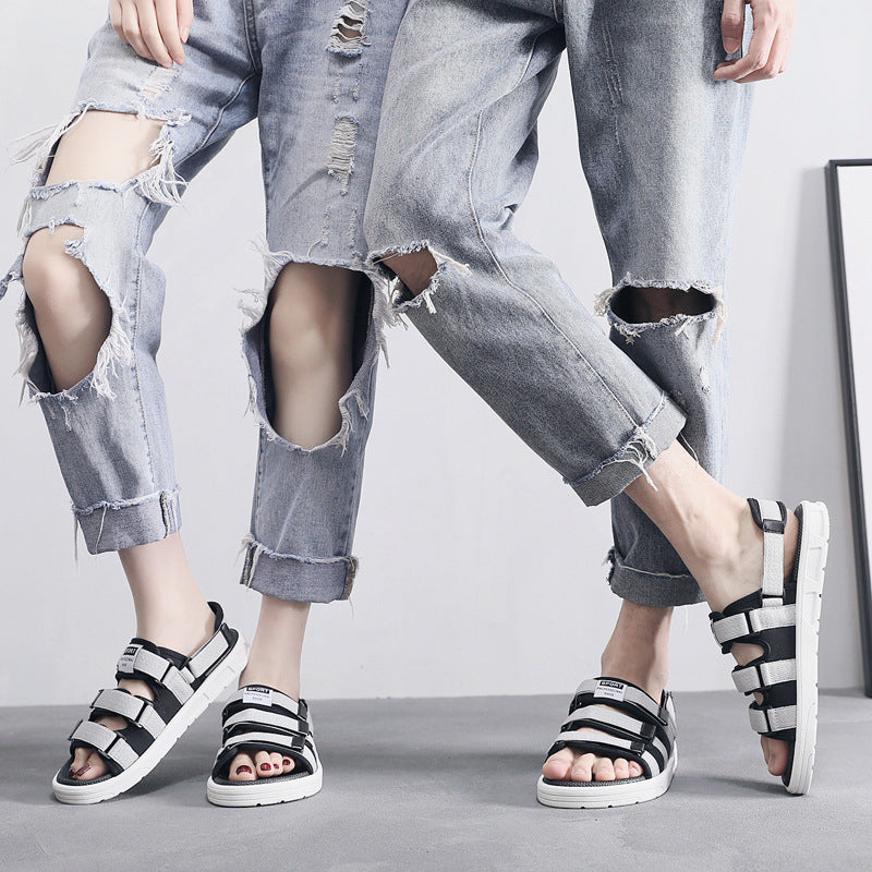 Men Sandals Indoor and Outdoor Beach Sandals Sport Flip Flops Comfort Casual Sandal Summer